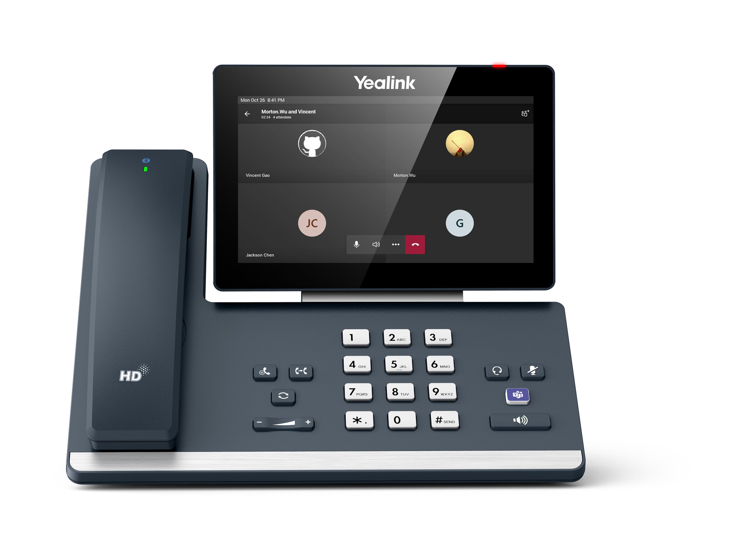 Yealink MP58-WH E2 VoIP-Telefon Teams Edition Classic Gray