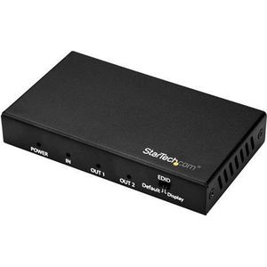 StarTech.com HDMI Splitter - 2-Port - 4K 60Hz - 1x2 HDMI Verteiler - Video-/A...