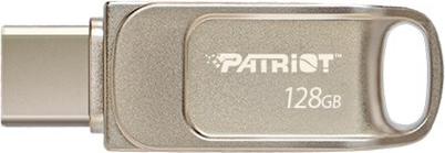 Patriot Memory Tab T560 128GB USB-Stick Dual USB 120MB/s (PS128GT560DS5D) Silber (PS128GT560DS5D)