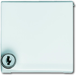 BUSCH-JAEGER Zwischenring m. Schloss 2118GKSL-34 IP44 Allwetter alpinweiss 2118GKSL-34 (1710-0-1951)