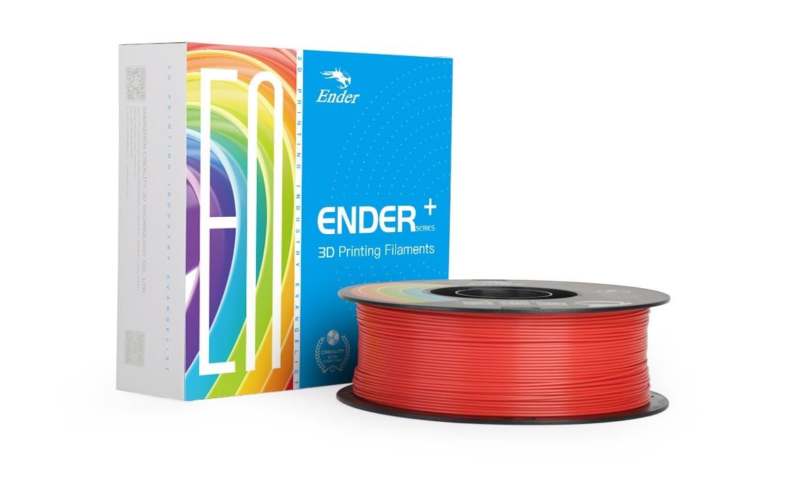 Creality PLA+ 3D-Druck Filament 1,75 mm 1 kg Rot