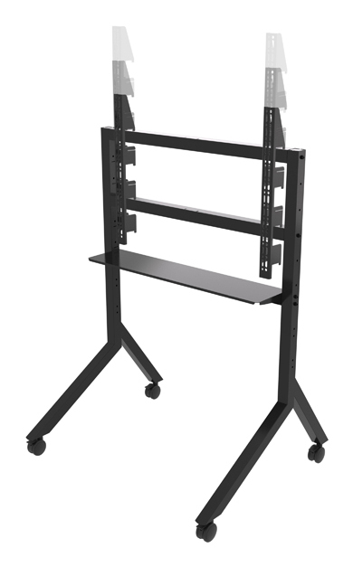B-TECH Momentum BT8545/B Displaywagen für 55"–86" 900x600 mm 100 kg Schwarz