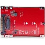 StarTech.com M.2 to U.3 Adapter, For M.2 NVMe SSDs, PCIe M.2 Drive to 2.5inch U.3 (SFF-TA-1001) Host Adapter/Converter, TAA Compliant (1M25-U3-M2-ADAPTER)