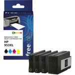 Freecolor K10452F7 Druckerpatrone 4 Stück(e) Kompatibel High (L) Yield Schwarz (K10452F7)