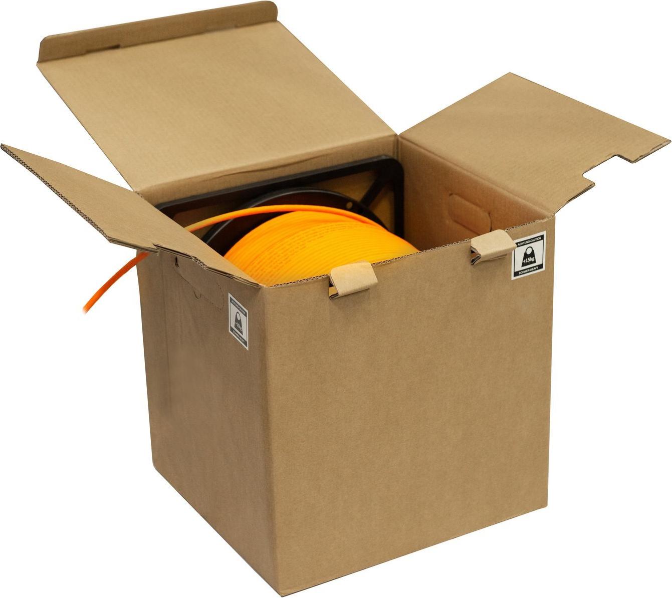 shiverpeaks ®--Verlegekabel, Cat. 7 S/FTP, BasePro, orange, 305m (BS08-84093057)