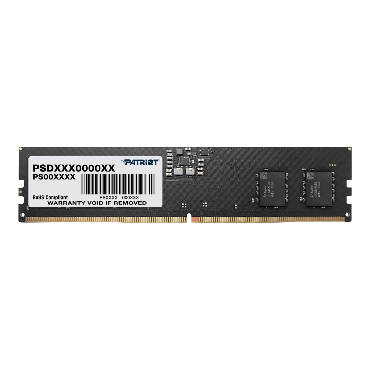 Patriot Signature Line 16 GB RAM DDR5 4800 MT/s ECC DIMM Schwarz