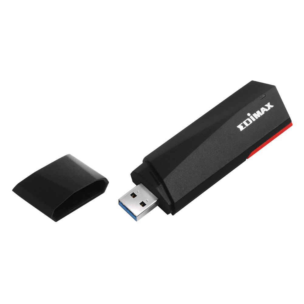 Edimax EW-7822UMX WLAN-Adapter USB 3.2 Gen 1 Wi-Fi 6 AX1800 Dual-Band Schwarz
