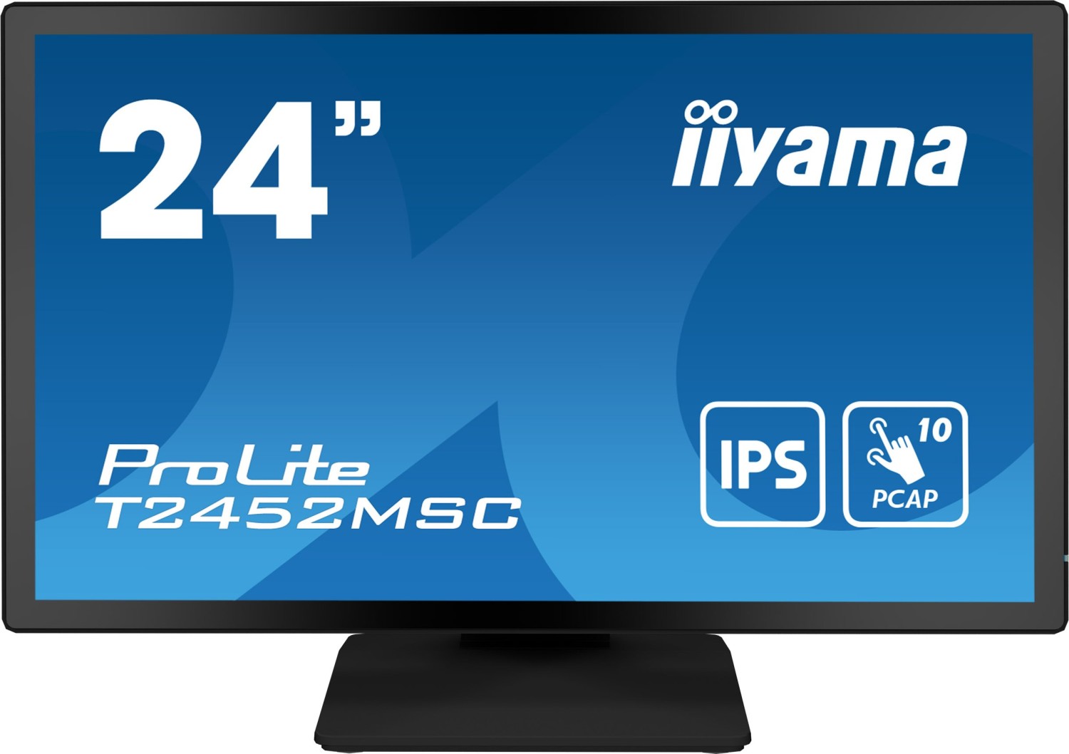 iiyama ProLite T2452MSC-B1 Computerbildschirm 60,5 cm (23.8" ) 1920 x 1080 Pixel Full HD LCD Touchscreen Multi-Nutzer Schwarz (T2452MSC-B1)