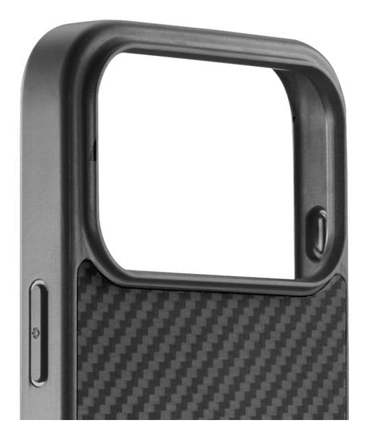 Black Rock Cover Robust Carbon für Apple iPhone 17 Pro 6,3" Schwarz