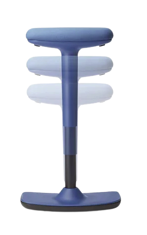 DAUPHIN 9299 Sitz-/Stehhocker Blau