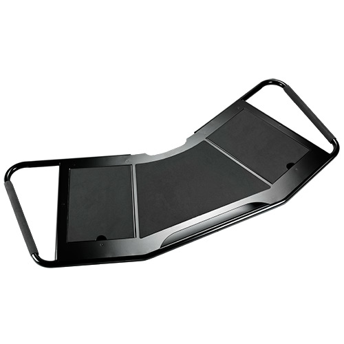 Chief Fusion Large Height-Adjustable Monitor Arm Shelf FCA613B Schwarz