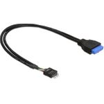 DeLOCK USB-Adapter 19-polige USB3.0-Stiftleiste (W) (83792)