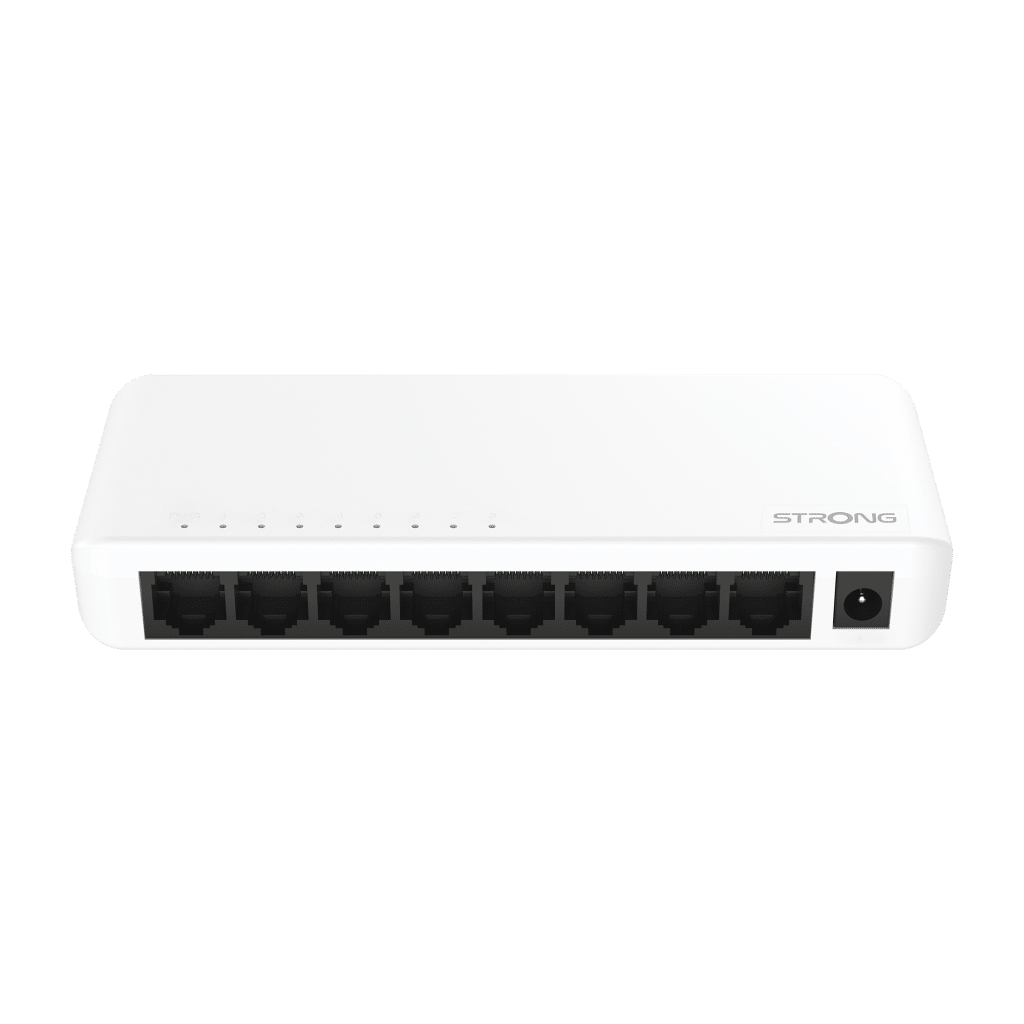 Strong SW8000P Gigabit Ethernet Switch 8 Ports Weiß