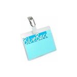DURABLE Namensschild 60x90mm mit Clip teildeckend Kleinverpackung 1 Pg. à 5 Stück 861219