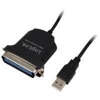 USB-Kabel LogiLink Parallel 1.80m schwarz (AU0003C)