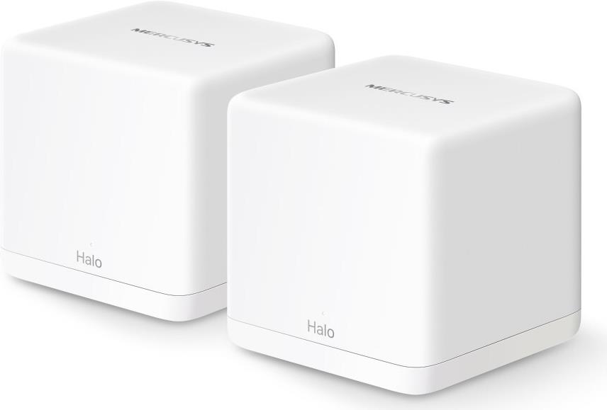 Mercusys HALO H60X Dual-Band (2,4 GHz/5 GHz) Wi-Fi 6 (802.11ax) Weiß 2 Intern (Halo H60X(2-pack))