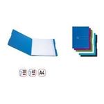 herlitz Sichtbuch easy orga to go, A4, 20 Hüllen, blau opak aus PP-Folie, mit 20 glasklaren Hüllen, dokumentenecht, - 1 Stück (11207347)