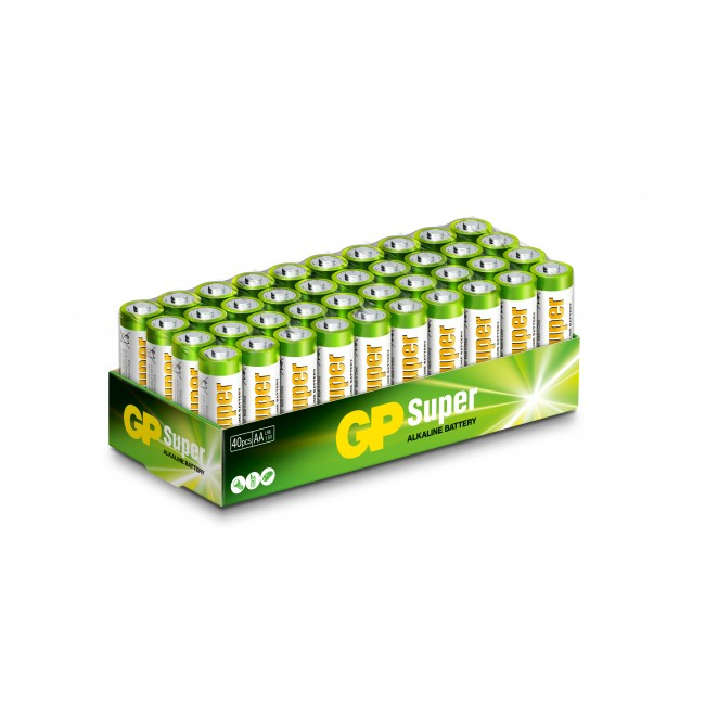 GP GP Super 15A/LR6 AA 1.5 V Mehrfarbig