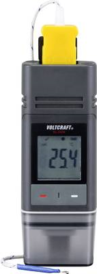 VOLTCRAFT Temperatur-Datenlogger Messgröße Temperatur -200 bis 1372 °C PDF Funktion (VC-9657630)