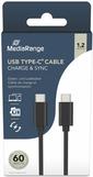 MediaRange Lade- & Datenkabel USB 3.0 PowDel. 5Gbit/s 1.2m (MRCS213)