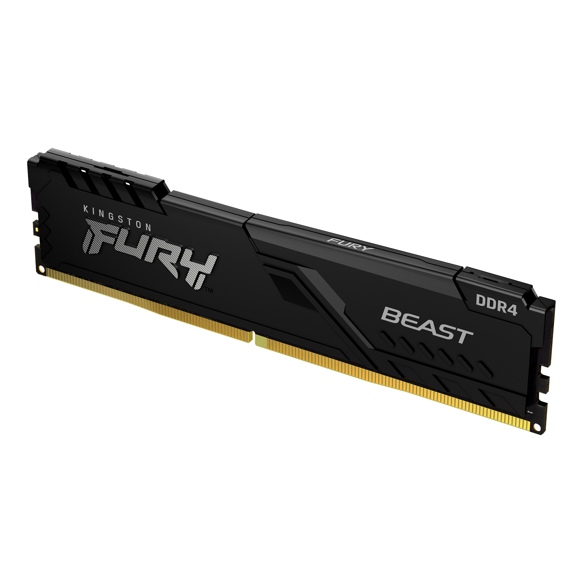 Kingston FURY Beast 32 GB RAM DDR4-3200 CL16 DIMM Kit 2x16 GB Schwarz