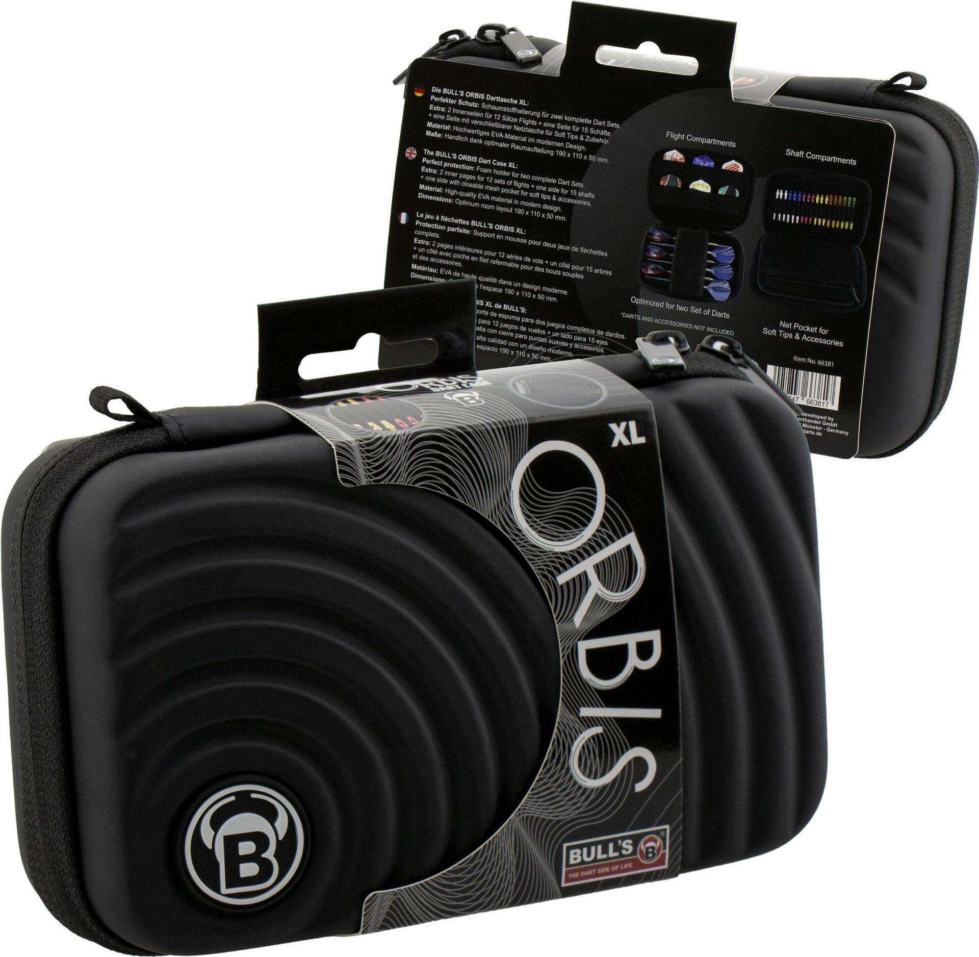 BULL'S 1 BULL'S ORBIS XL Dartcase black (66381)