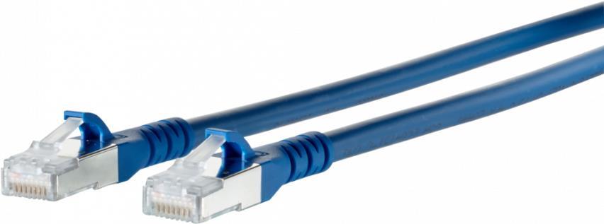 METZ CONNECT 1308450344-E Netzwerkkabel 0,3 m Cat6a SF/UTP (S-FTP) Blau (1308450344-E)