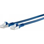 METZ CONNECT 1308450344-E Netzwerkkabel 0,3 m Cat6a SF/UTP (S-FTP) Blau (1308450344-E)