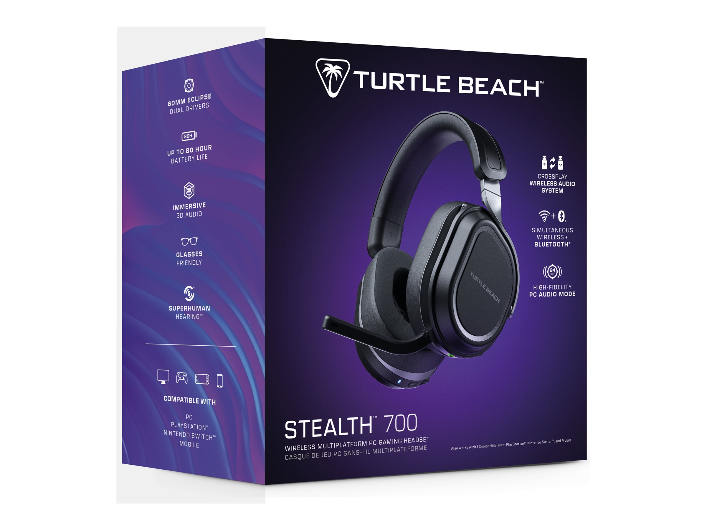Turtle Beach Stealth 700 Gen 3 PC Over-Ear Gaming Headset Schwarz