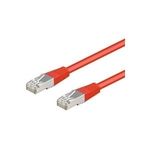 Wentronic Goobay CAT 5e Patchkabel, F/UTP, Rot, 1.5 m - CCA Kupfergemisch (95539)