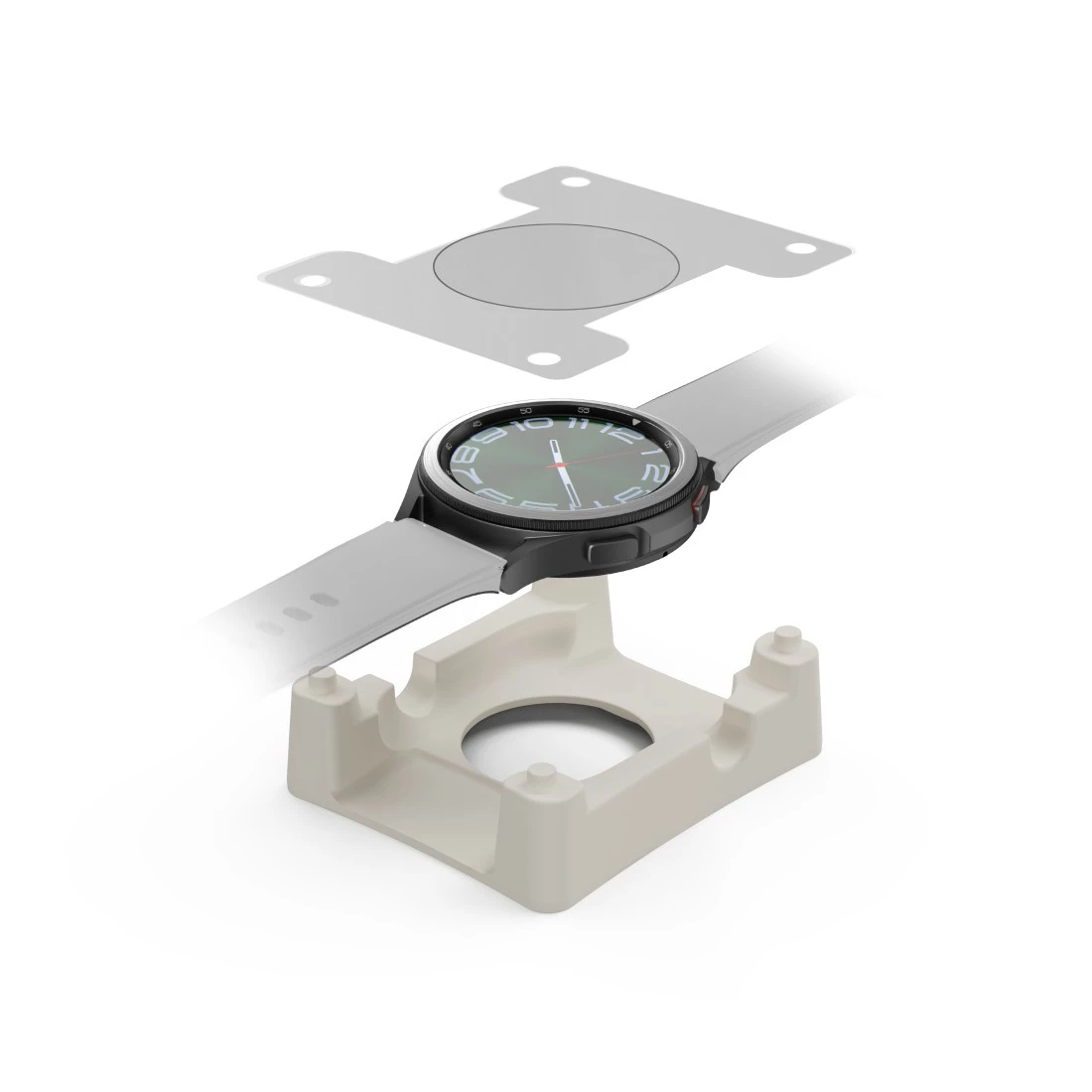 Hama Reflect Protect Displayschutz für Samsung Galaxy Watch8 / Watch9 40 mm Transparent