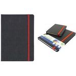 kangaro Aquarellpapier-Buch, DIN A5, 30 Blatt, schwarz 200 g/qm, schwarzes Leinen-Cover, mit Leseband und - 1 Stück (K-5375)