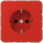 JUNG CD 1520 BFKI RT. Buchsen-Typ: CEE 7/3. Produktfarbe: Rot, Material: Thermoplast. Eingangsspannung: 250 V, Stromstärke (maximal): 16 A (CD1520BFKIRT)
