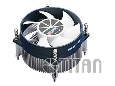 Titan TTC-NA32TZ/R CPU-Kühler Aluminium, Schwarz, Weiß