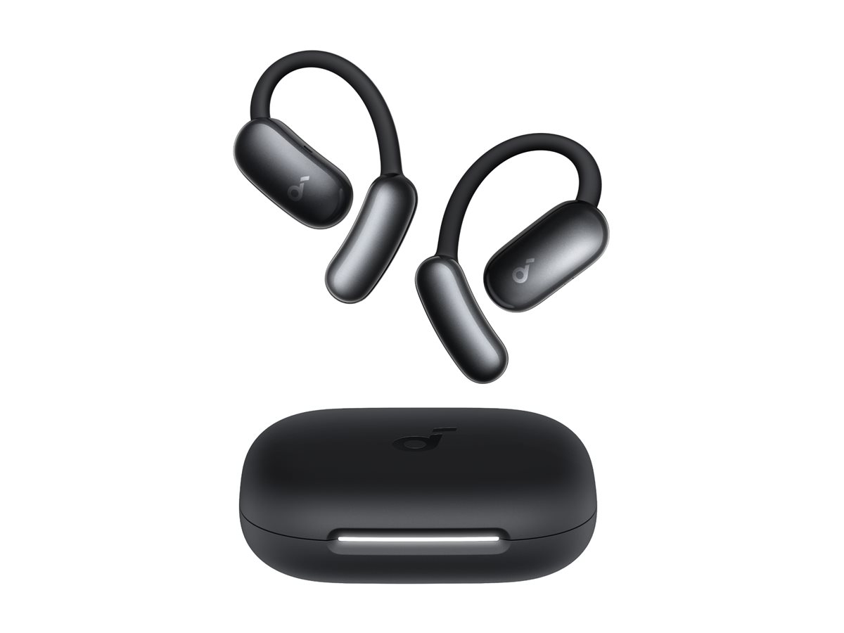 Soundcore AeroFit 2 AI True Wireless Open-Ear Kopfhörer Schwarz