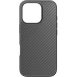 Black Rock Cover Robust Carbon für Apple iPhone 16 Pro, Schwarz (00228089)