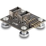 Delock USB 2.0 Adapter Pfostenbuchse zu 2 x intern Type-E Key A Buchse gewinkelt (67176)