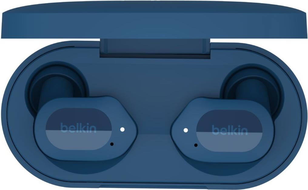 Belkin SoundForm Play True Wireless Kopfhörer Bluetooth Blau