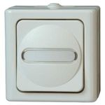 Universalschalter BLUE ELECTRIC arktis AP-Feuchtraum 10A, 250V (560602007)