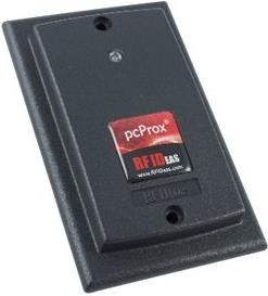 RFIDas pcProx Enroll HID Prox Wallmount Black 5v USB pwr tap RS232 Reader (RDR-60W1AK9)
