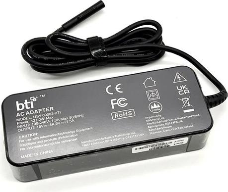 ORIGIN STORAGE BTI 127W 15V 8A AC ADAPTER SURFACE CONNECTOR - EU-VERSION (USY-00002-BTI)