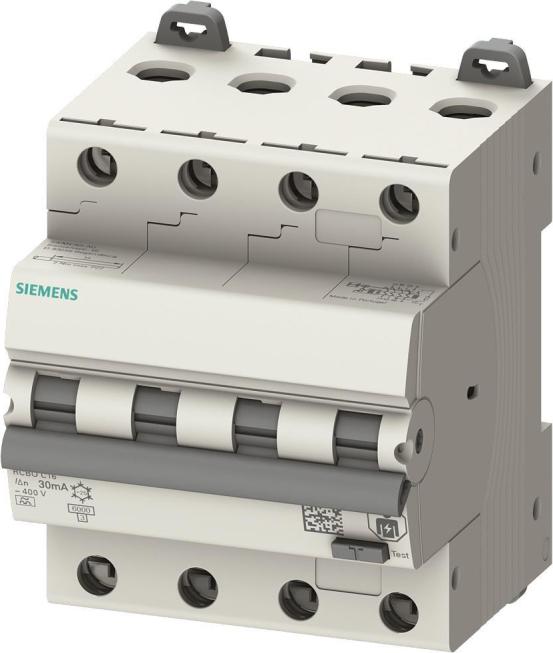Siemens FI/LS 4P C16 6KA 5SU1346-7FP16type A 30mA 4TE (5SU13467FP16)