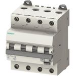 Siemens FI/LS 4P C16 6KA 5SU1346-7FP16type A 30mA 4TE (5SU13467FP16)