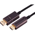 S/CONN maximum connectivity Displayportkabel-Optisches DisplayPort Adapterkabel, HDMI-A, 4K60, 30m (30-20485)