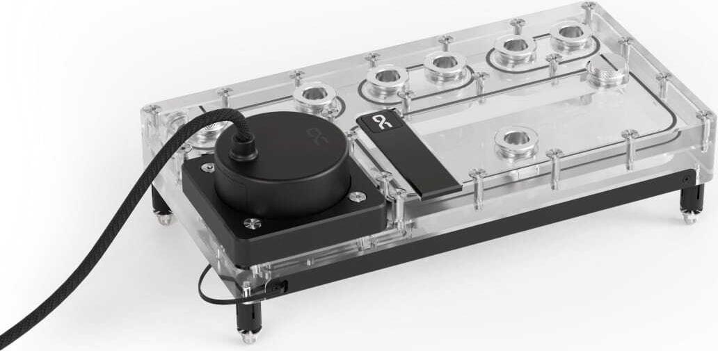 Alphacool Core Distro Plate 240 Links D5/DDC V.2 mit D5 Apex Pumpe (13872)