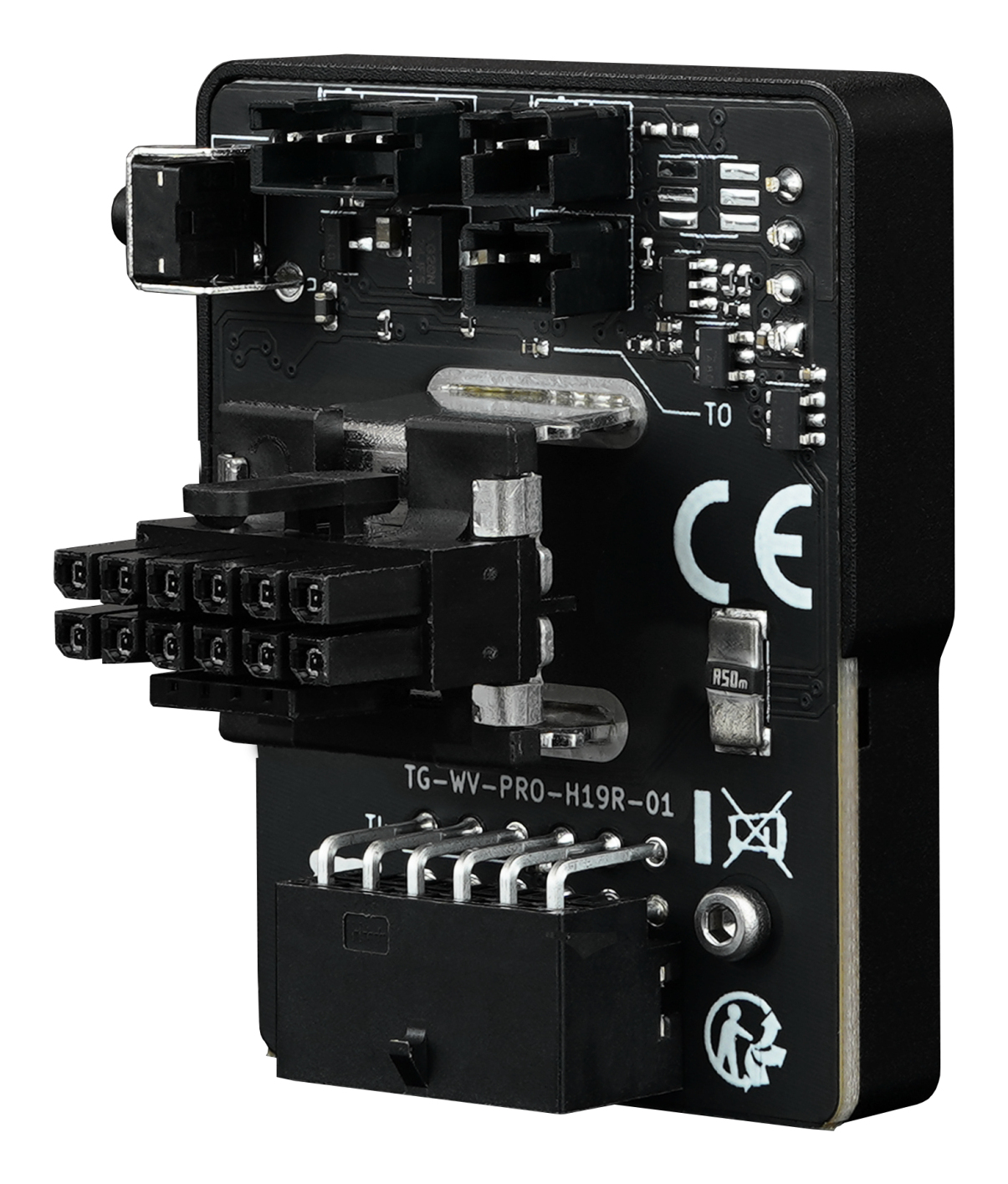 Thermal Grizzly WireView Pro GPU 1x12VHPWR 90° Reverse Schwarz