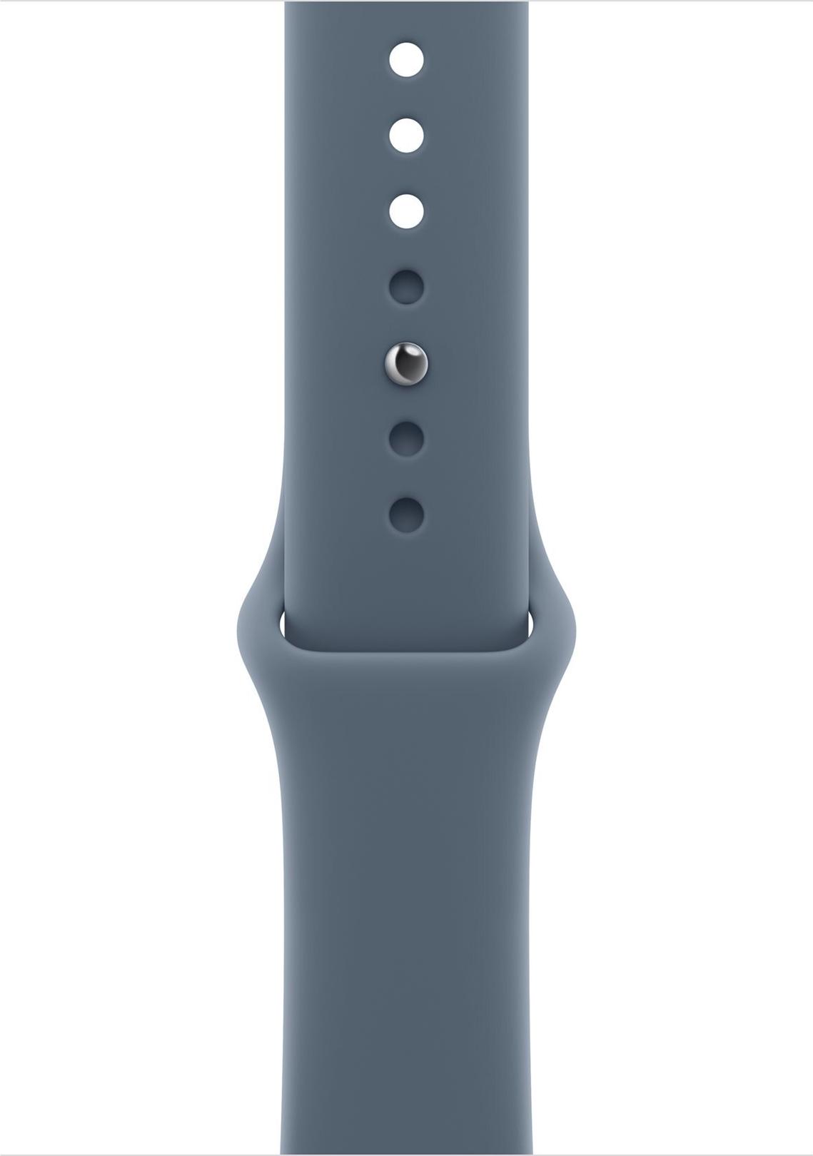 Apple 46mm Anchor Blue Sport Band - M/L (MFGY4ZM/A)