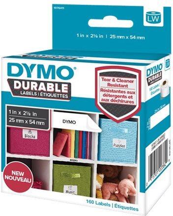 DYMO LabelWriter DURABLE Etiketten 25 x 54 mm Weiß