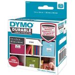 DYMO Original LabelWriter Hochleistungs-Etiketten | 25 mm x 54 mm | weißes Kunststoff-Etikett | Rolle mit 160 Etiketten | für LabelWriter-Beschriftungsgerät (2112283)