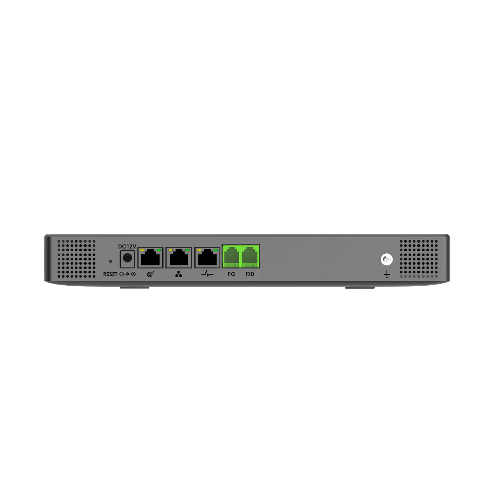 Grandstream UCM6301 IP-PBX System 1 FXO 1 FXS Schwarz
